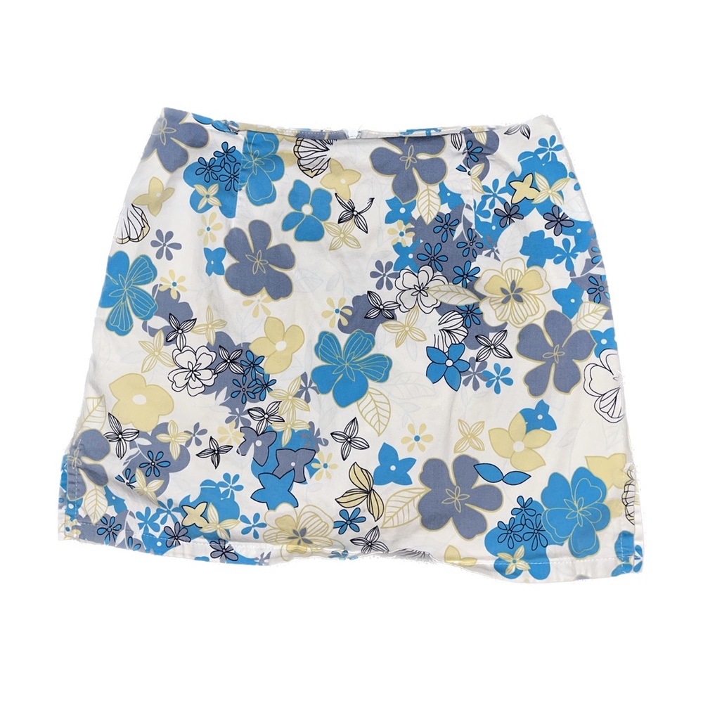 Beachy mini skirt with shorts underneath